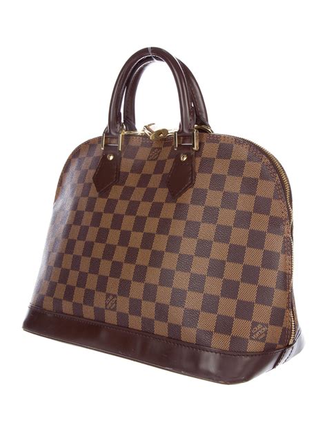 alma pm damier ebene handbags.